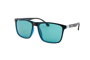 59 North Wheels Classic Shades solbriller med blått glass