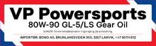 Last inn bildet i Galleri-visningsprogrammet, VP Hi-Performance Hypoid SAE 80W-90 LS GL-5 Gear Oil, qts