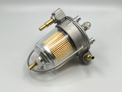 Malpassi Filter King, bensintrykkregulator Glasskolbe 67mm
