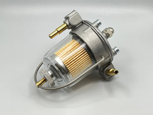 Malpassi Filter King, bensintrykkregulator Glasskolbe 67mm