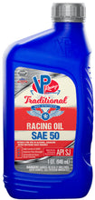 Last inn bildet i Galleri-visningsprogrammet, VP Traditional Non Synt SAE50 Racing Oil, qts
