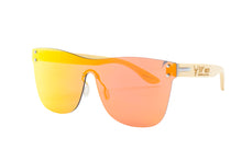 Last inn bildet i Galleri-visningsprogrammet, 59 North Wheels frameless solbriller med rød/oransj glass