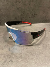 Last inn bildet i Galleri-visningsprogrammet, 59 North Wheels solbriller speed svart/hvit ramme med rainbow glass