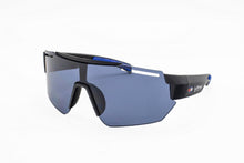 Last inn bildet i Galleri-visningsprogrammet, 59 North Wheels solbriller speed svart ramme med blåsvart glass