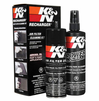 K&N Air Filter Cleaning Kit, 355ml + 204ml
