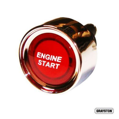 Startbryter, rød lysende Engine Start, 50A